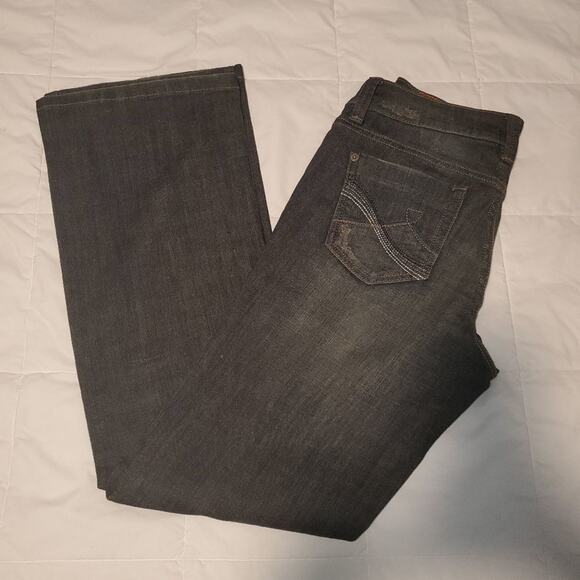 Dkny size 6 womens soho jeans slightly distressed - Picture 4 of 13